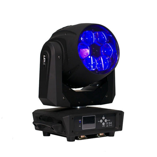 Cabeza móvil profesional hx bw 6x40w LED efecto caleidoscopio con zoom luz escénica para eventos, escenarios, clubs, dj cabeza movil de escenario bajoconsumo   