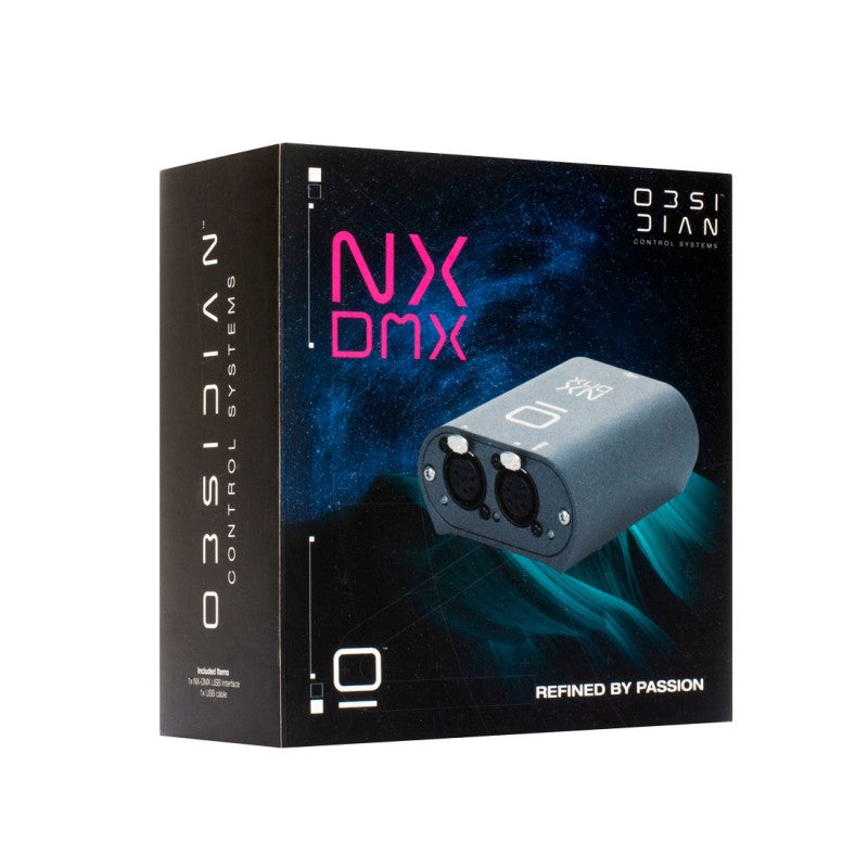 Controlador de Iluminación NX DMX - Interfaz USB para ONYX control de iluminacion bajoconsumo   